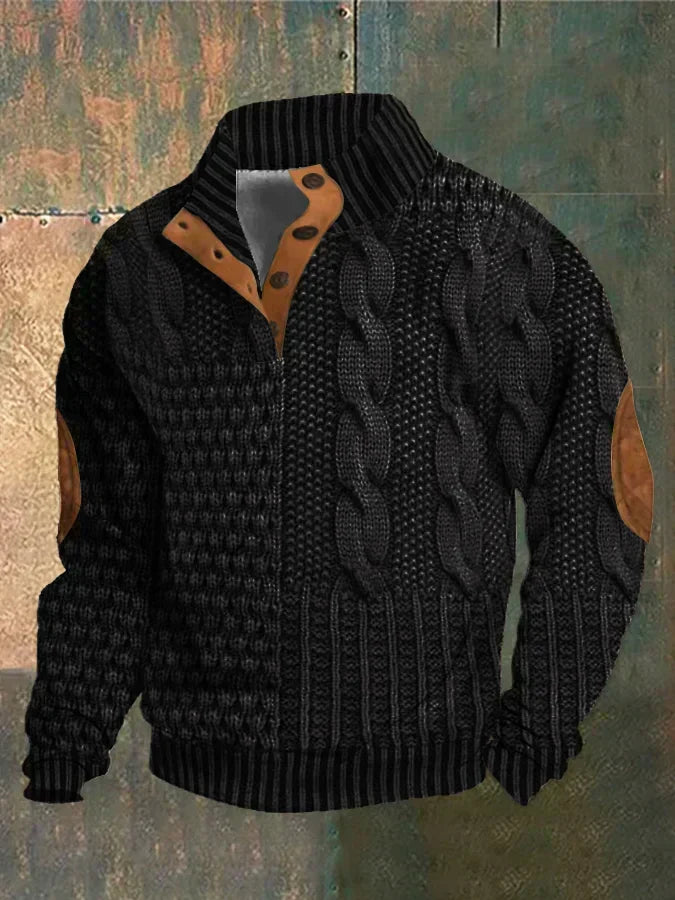 Men's Chunky Knit Sweater | Warm