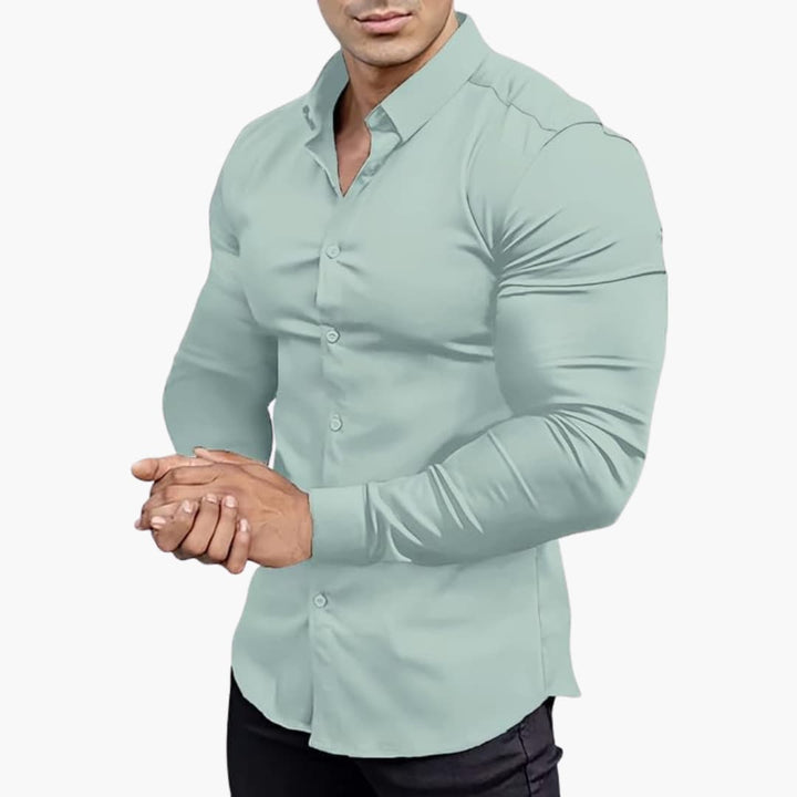 Men's Classic Long Sleeve Shirt | Slim Fit