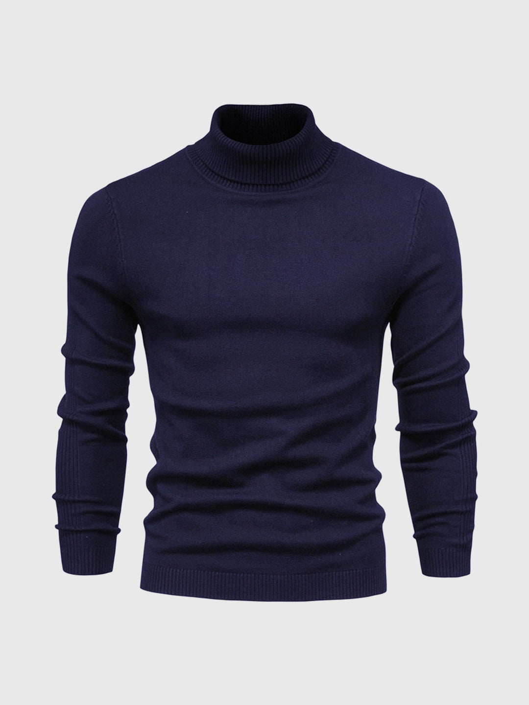 Men's Short Turtleneck Sweater | Washable