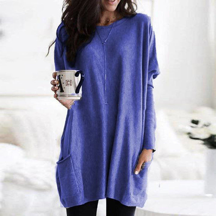 Women's Sweater with Pockets | Long