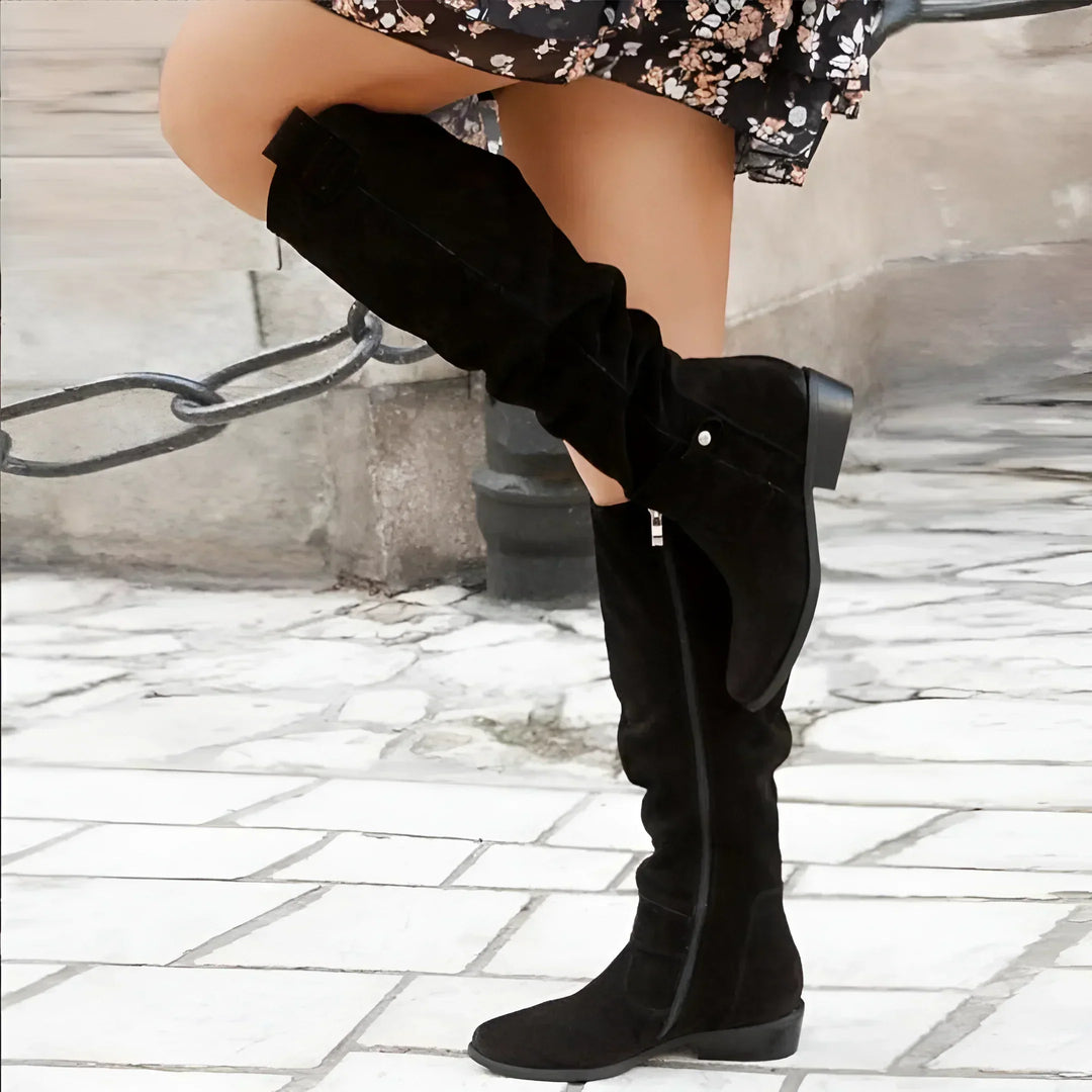 Ladies Elegant Winter Boots | Knee-High