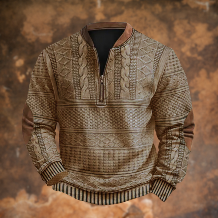 Men's Short Sweater | Zipper