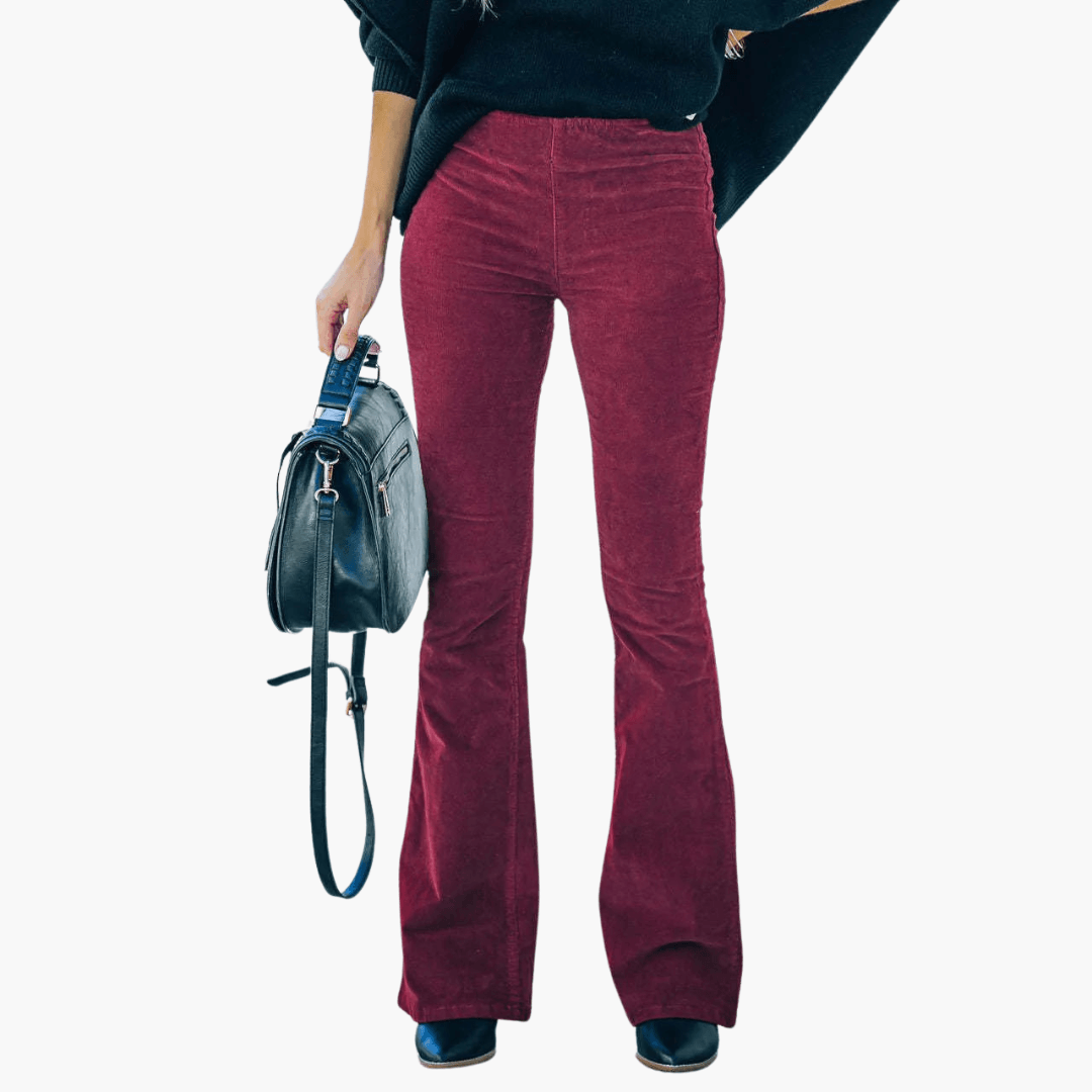 Ladies Elegant Cord Pants | Long