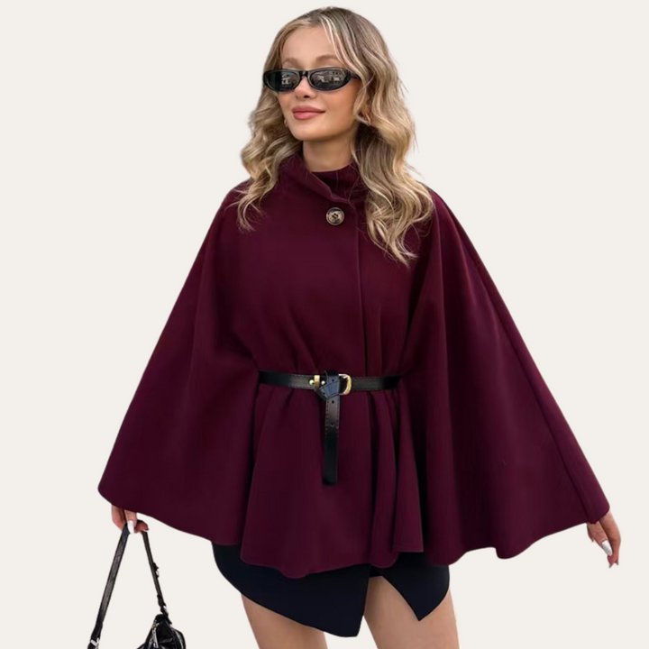 Ladies Modern Cape Coat | Winter
