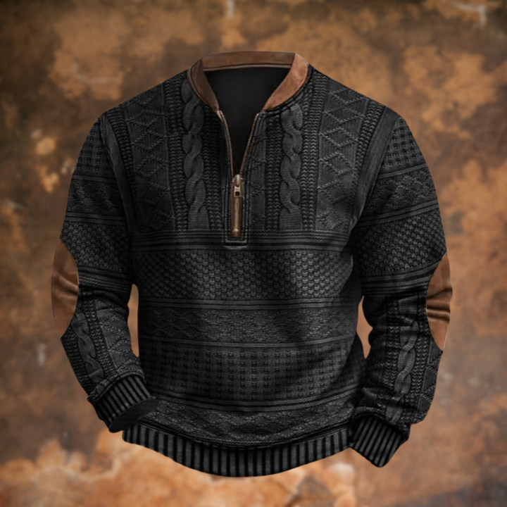 Men's Short Sweater | Zipper
