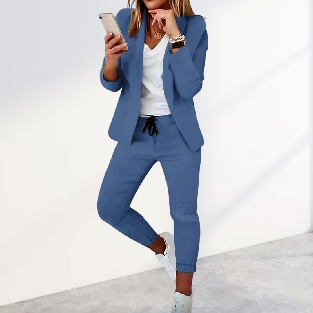 Women's Casual Office Suit | Blazer and Pants