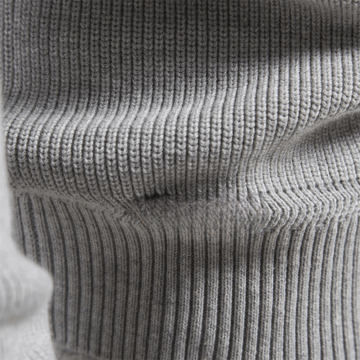 Men's Soft Knit Sweater | Zipper