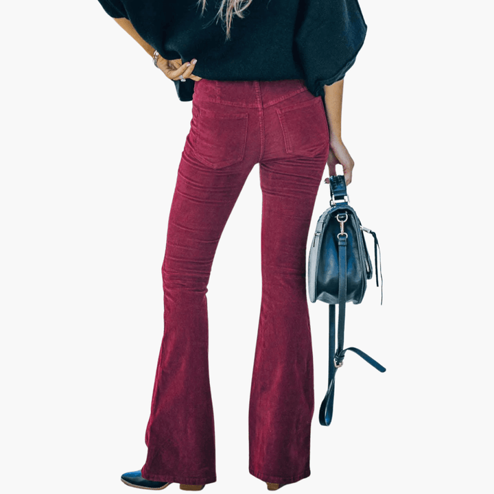 Ladies Elegant Cord Pants | Long