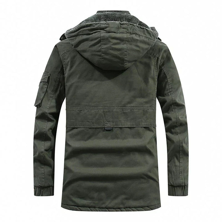Men's Fleece-Lined Winter Jacket | Long