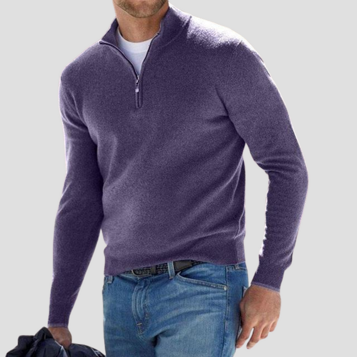 Men's Half Zip Jumper | Leisure