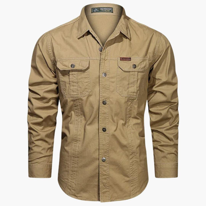 Men's Cargo Shirt | Long Sleeve