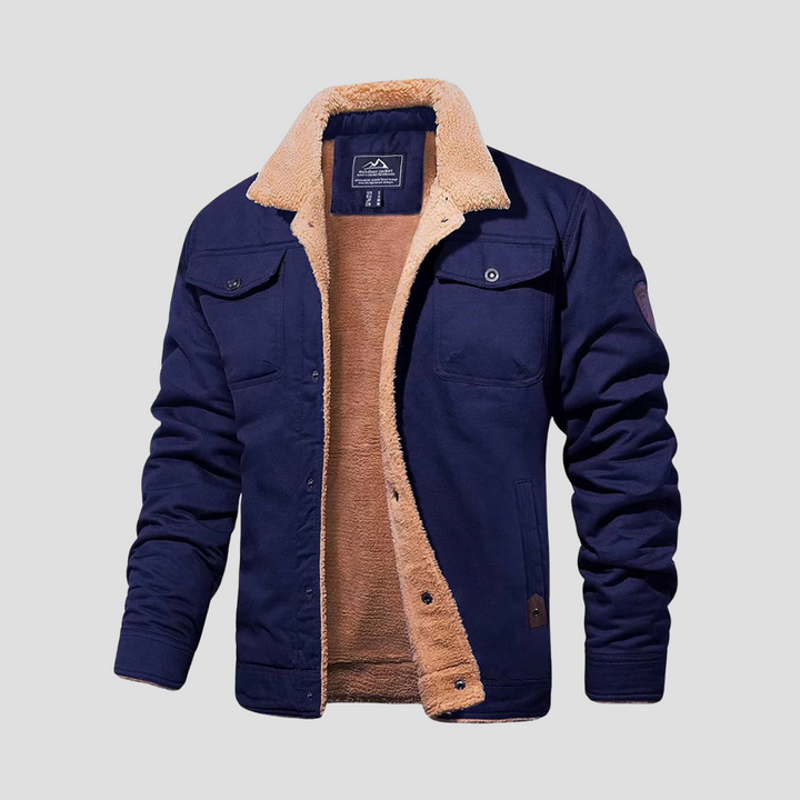 Men's Plush Jacket | Winter