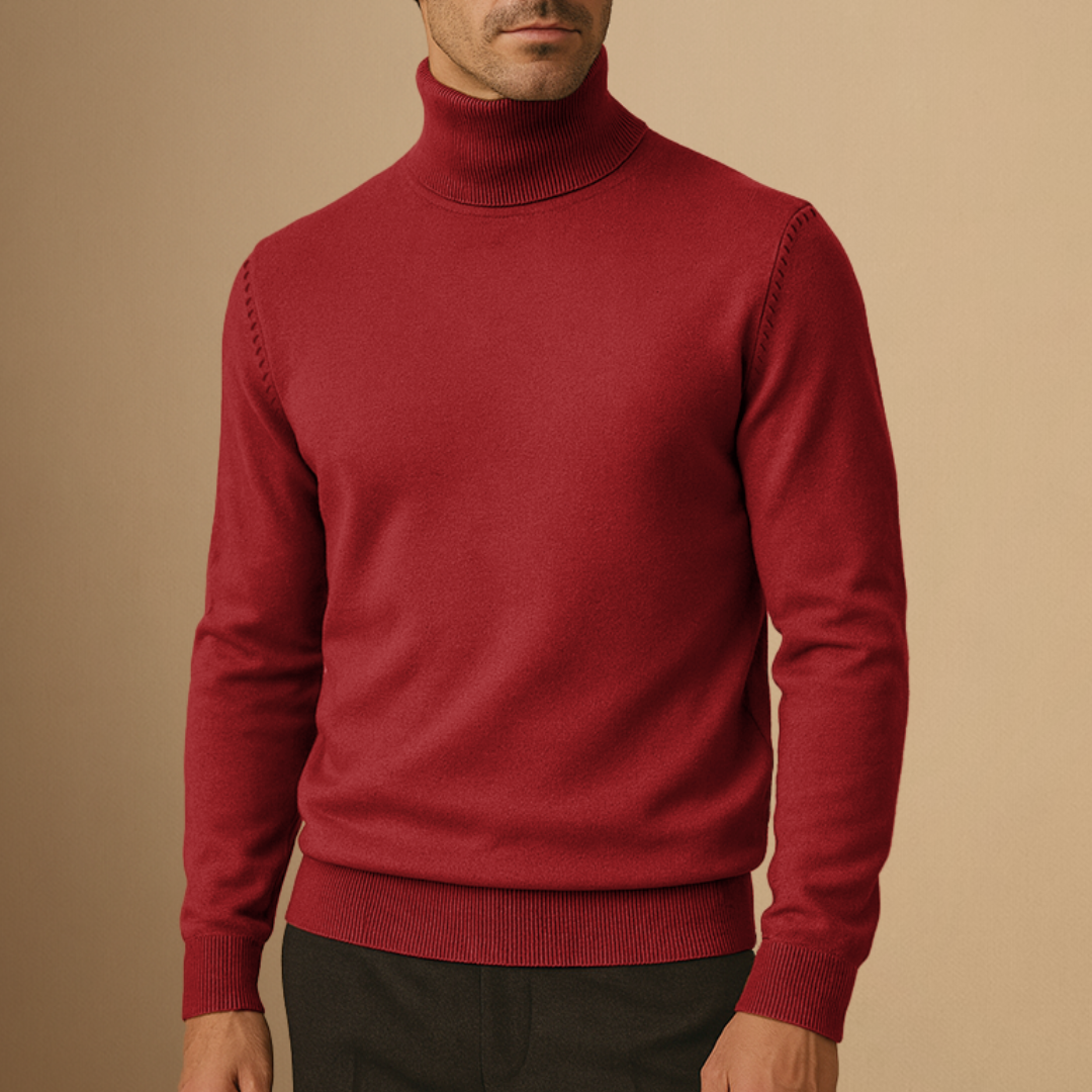 Men's Turtleneck Jumper | Soft
