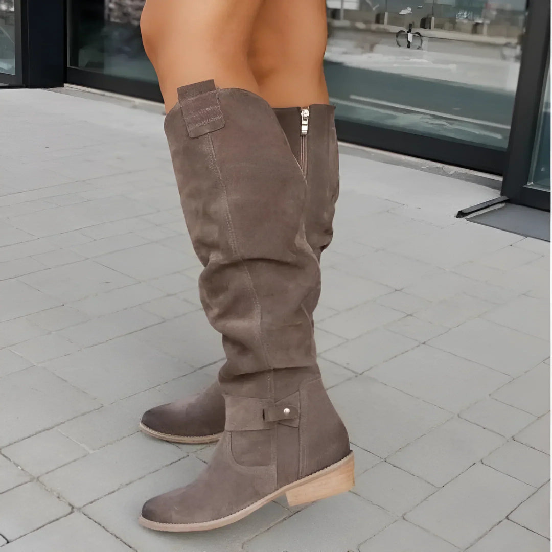 Ladies Elegant Winter Boots | Knee-High