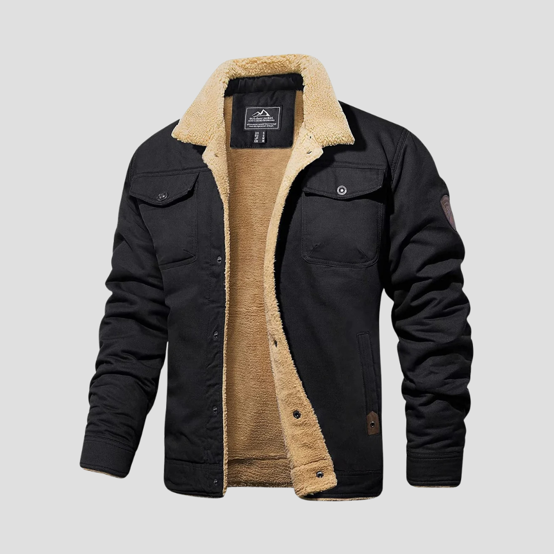 Men's Plush Jacket | Winter