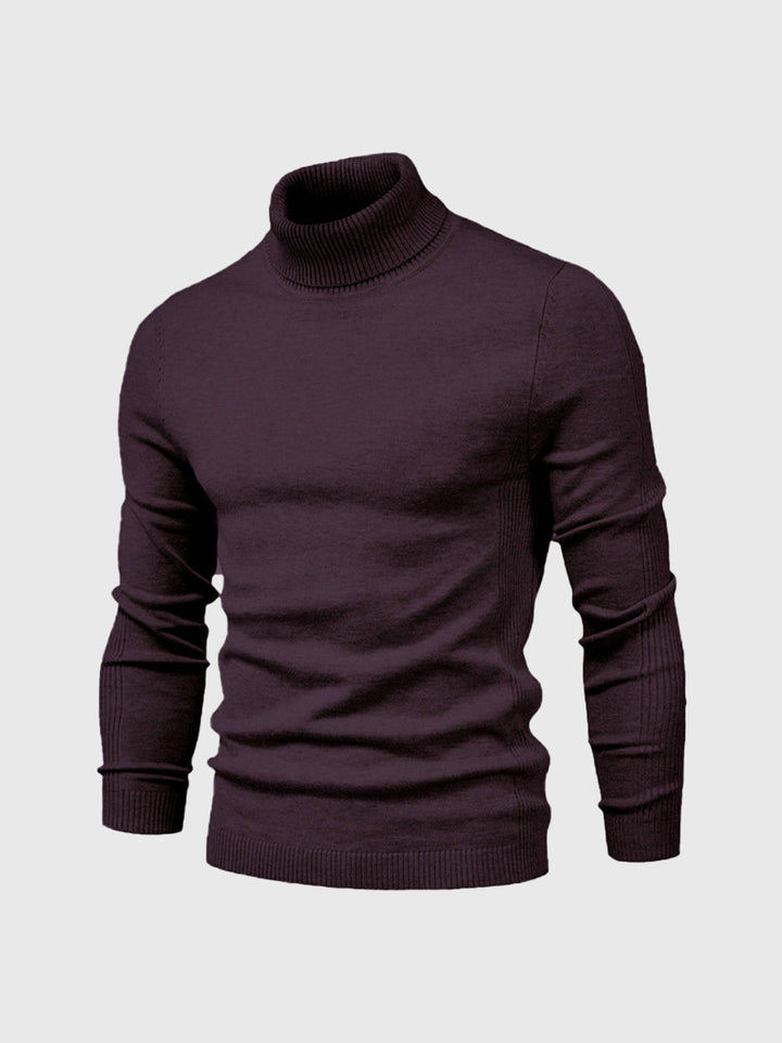 Men's Short Turtleneck Sweater | Washable