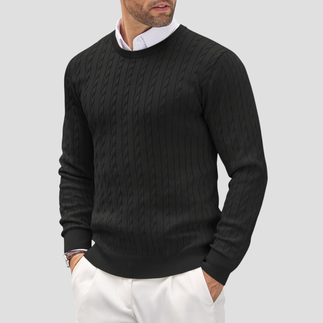 Men's Cable Jumper | Knit