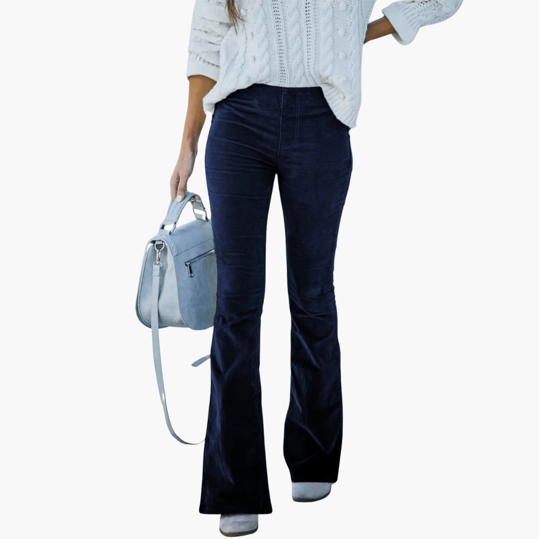 Ladies Elegant Cord Pants | Long