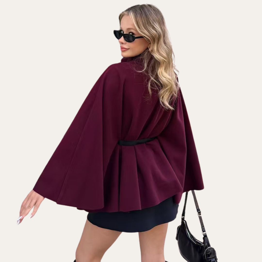 Ladies Modern Cape Coat | Winter