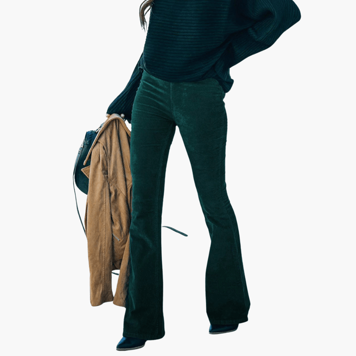 Ladies Elegant Cord Pants | Long