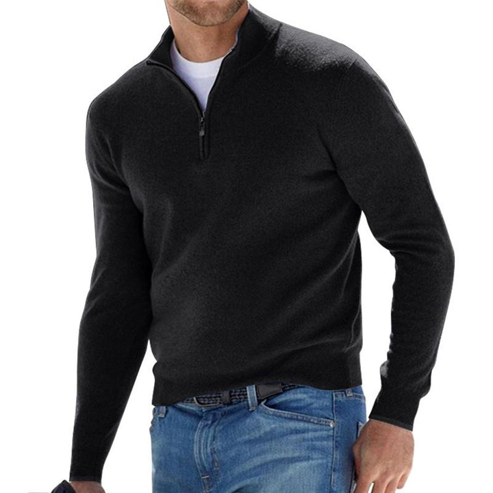 Men's Elegant Pullover | Zipper