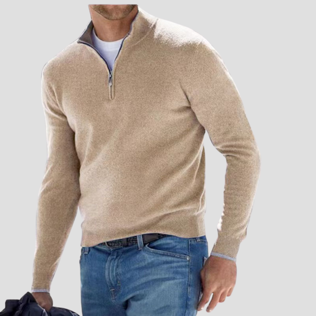 Men's Half Zip Jumper | Leisure