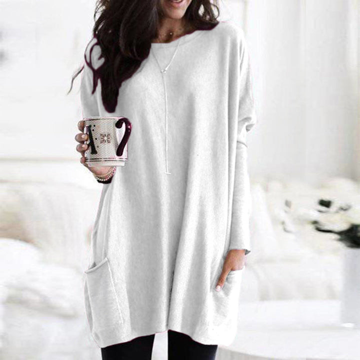 Women's Sweater with Pockets | Long