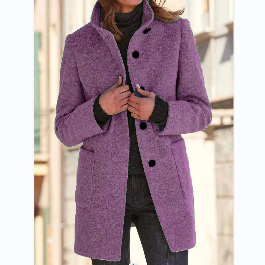 Women's Modern Long Coat | Winter