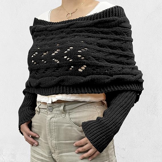 Women's Elegant Knit Scarf | Winter
