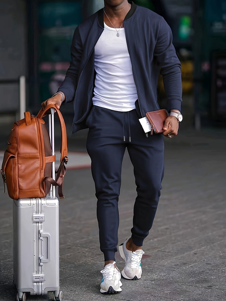 Men's Casual Tracksuit | Two-Piece Set