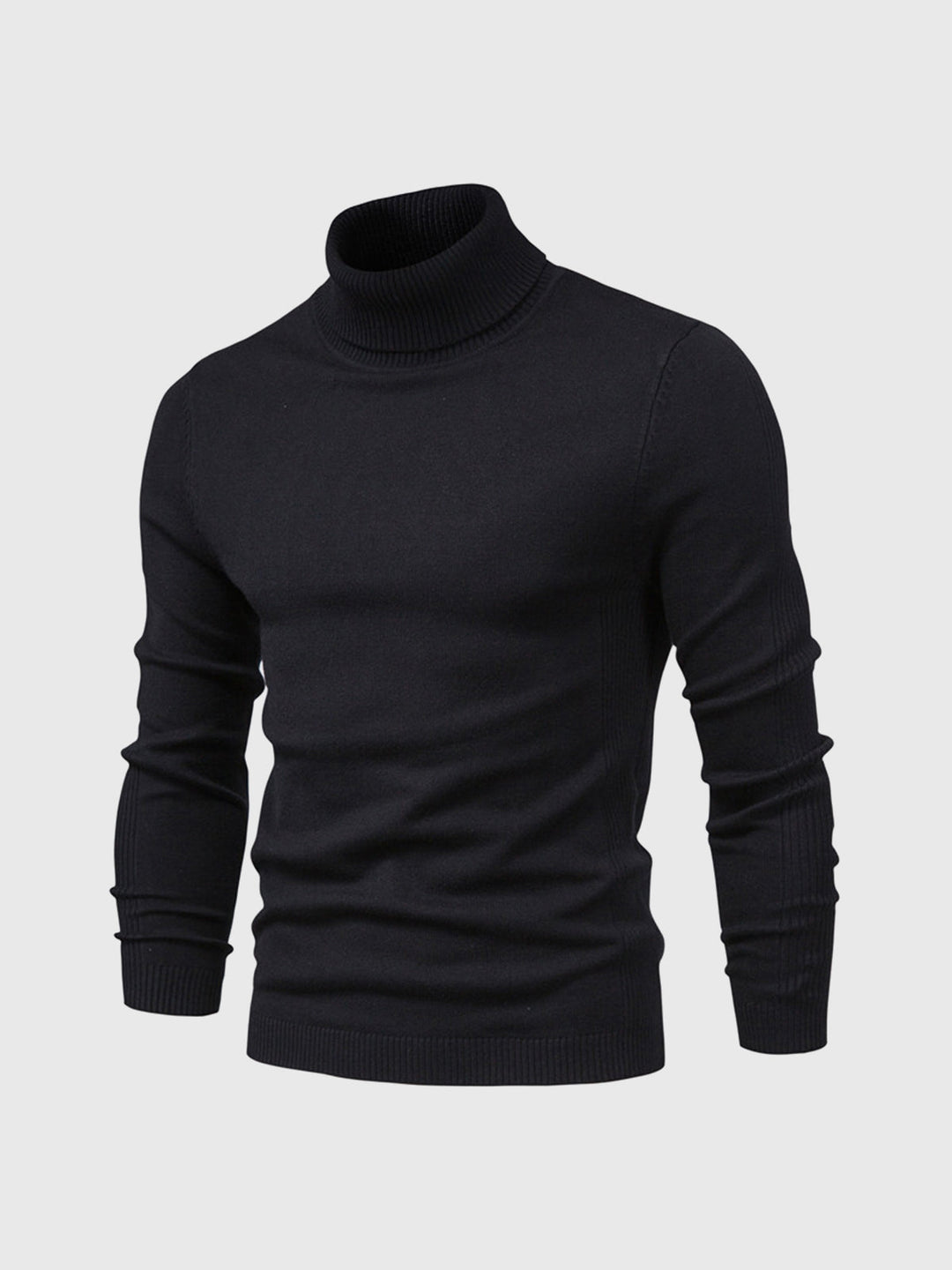 Men's Short Turtleneck Sweater | Washable