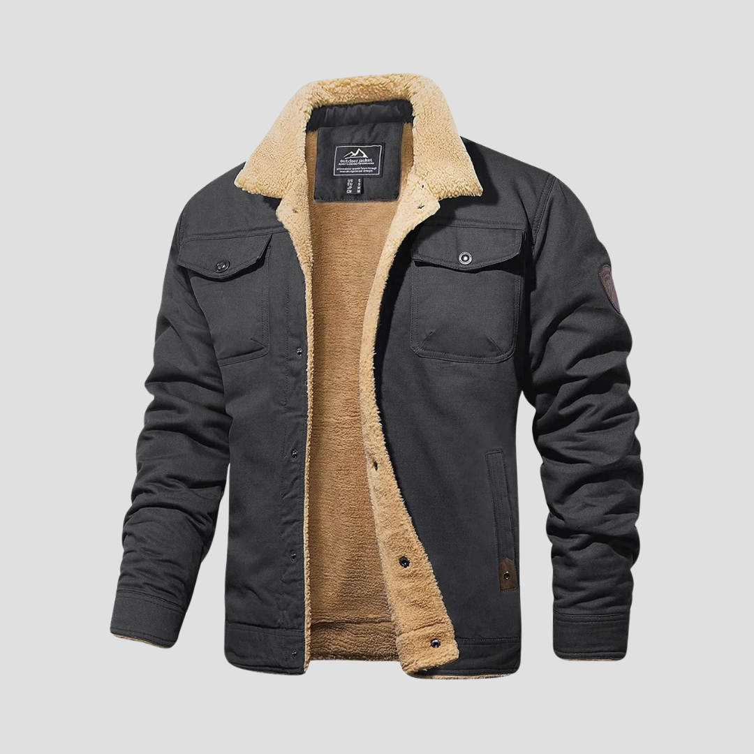 Men's Plush Jacket | Winter