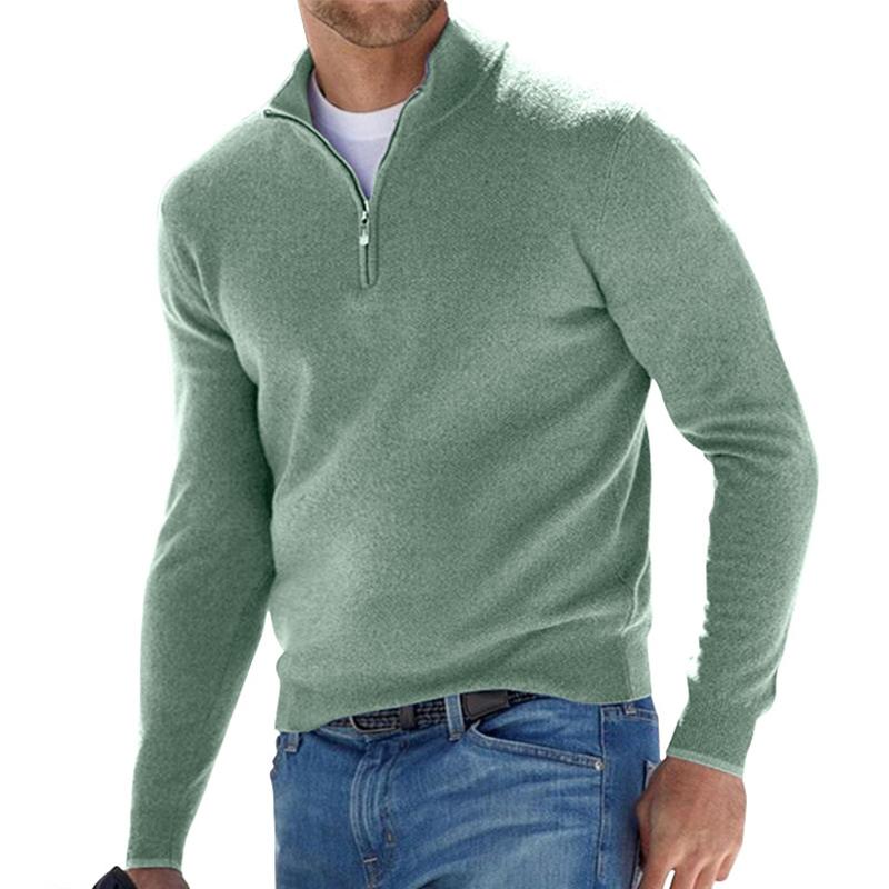 Men's Elegant Pullover | Zipper