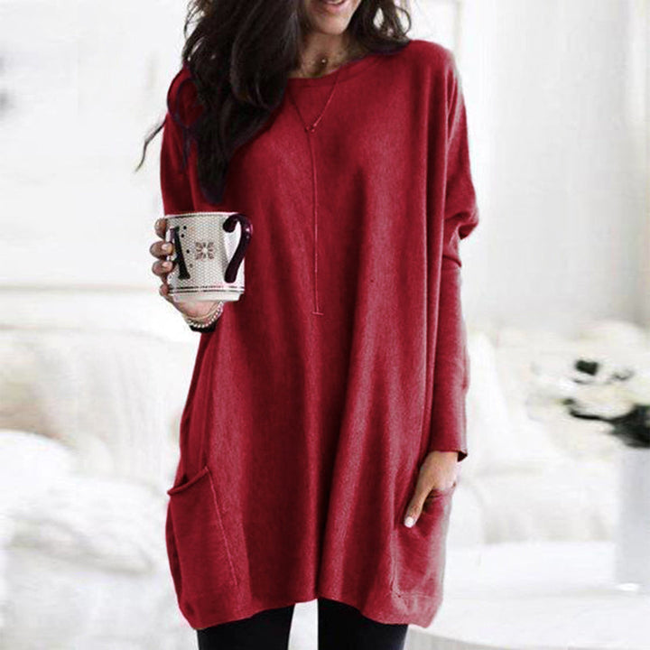 Women's Sweater with Pockets | Long