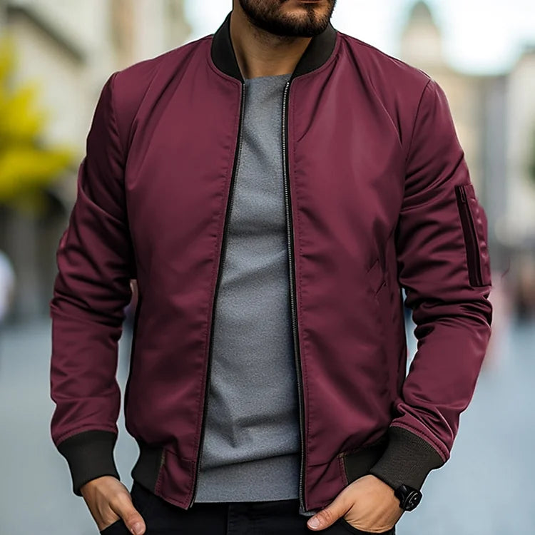 Men's Bomber Winter Jacket | Short