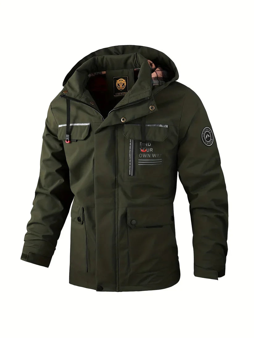 Men's Waterproof Hood Jacket | Winter
