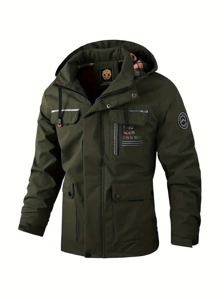 Men's Waterproof Hood Jacket | Winter