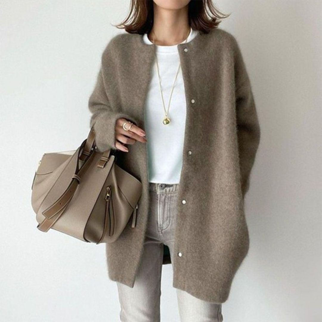 Women's Elegant Long Cardigan | Grobs