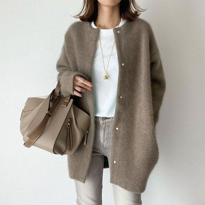 Women's Elegant Long Cardigan | Grobs