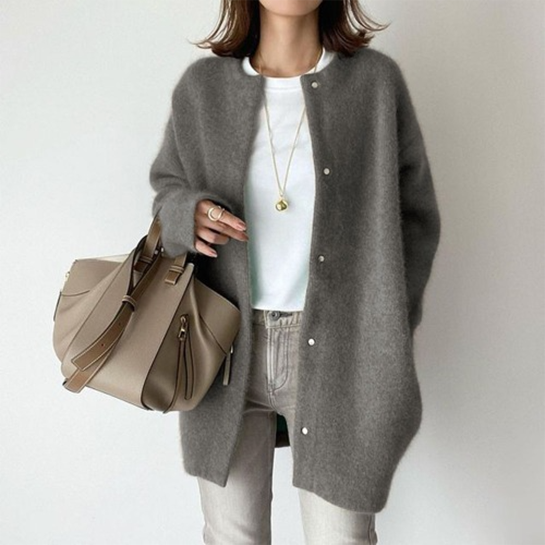 Women's Elegant Long Cardigan | Grobs