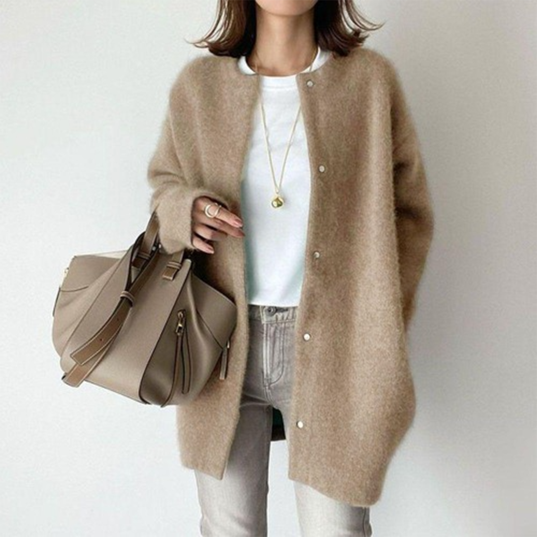 Women's Elegant Long Cardigan | Grobs