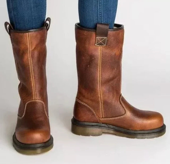 Women's Lined Boots | Leather