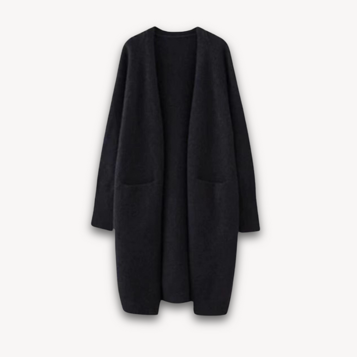 Women's Soft Knitting Cardigan | Long