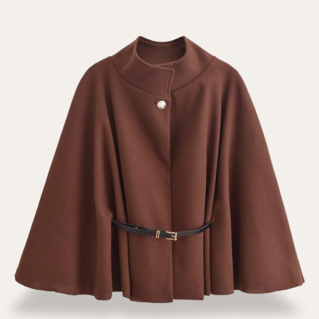 Ladies Modern Cape Coat | Winter