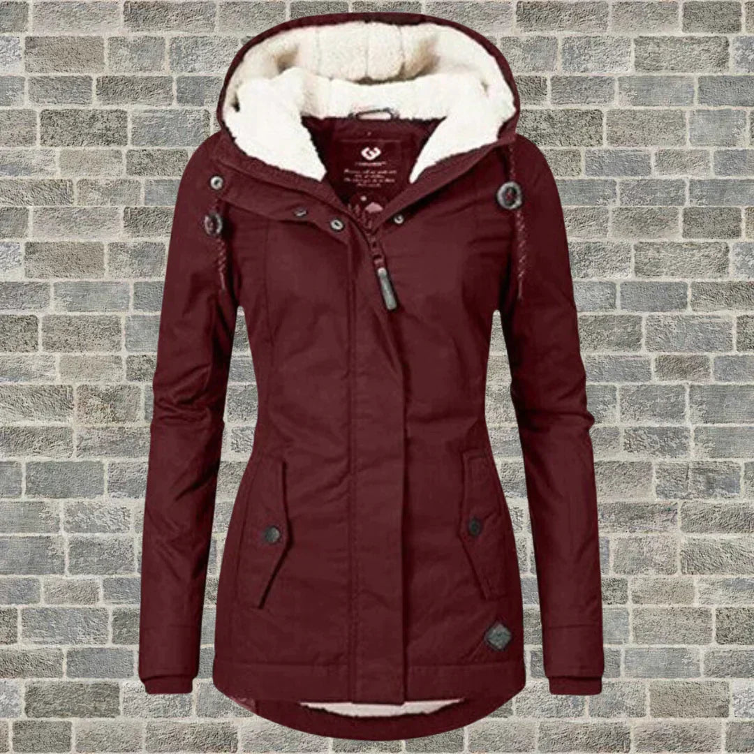 Women's Long Winter Jacket | Warm