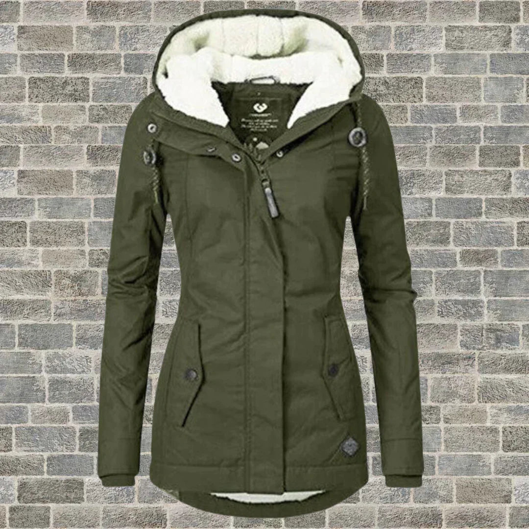 Women's Long Winter Jacket | Warm