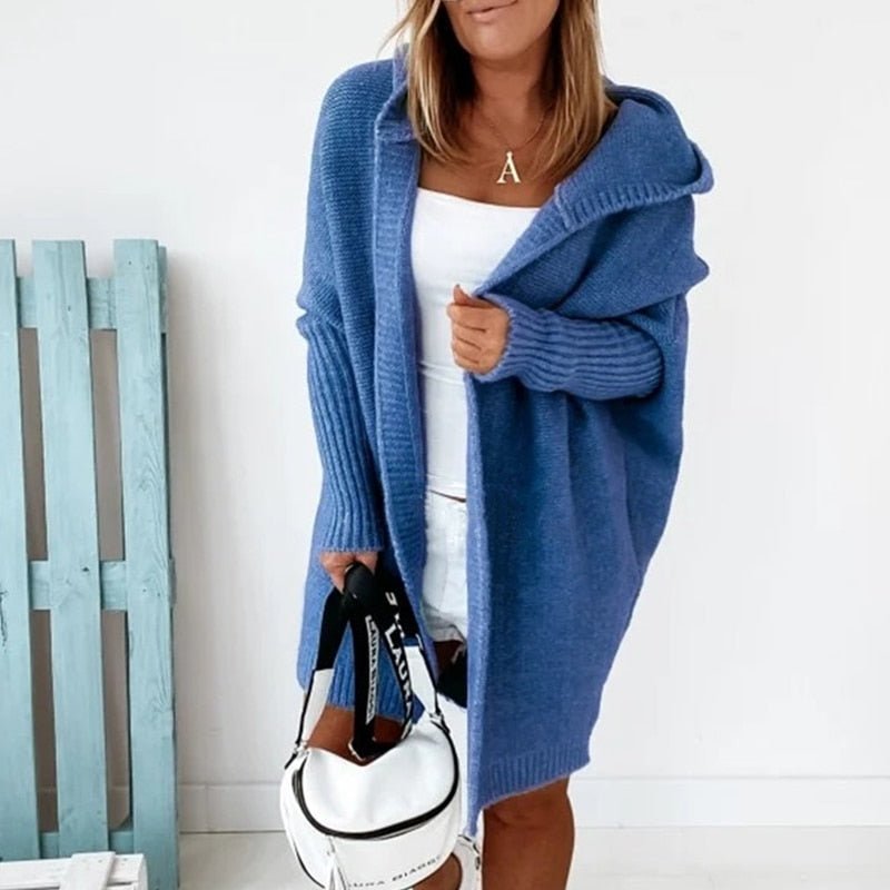 Women's Knit Cardigan | Long
