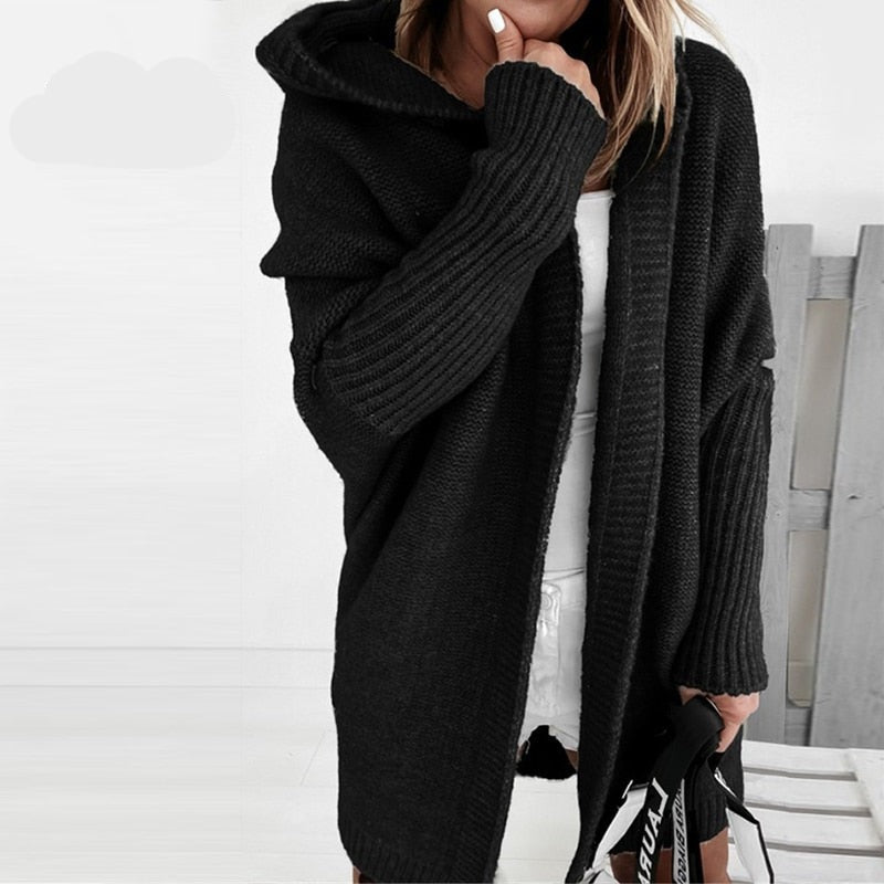 Women's Knit Cardigan | Long