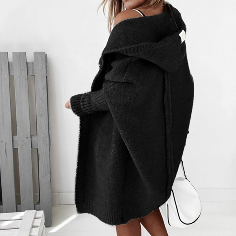 Women's Knit Cardigan | Long