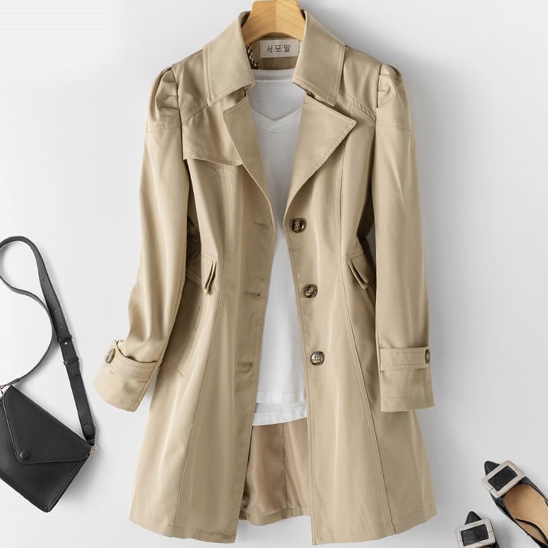 Women's Lapel Collar Transition Jacket | Long Sleeve